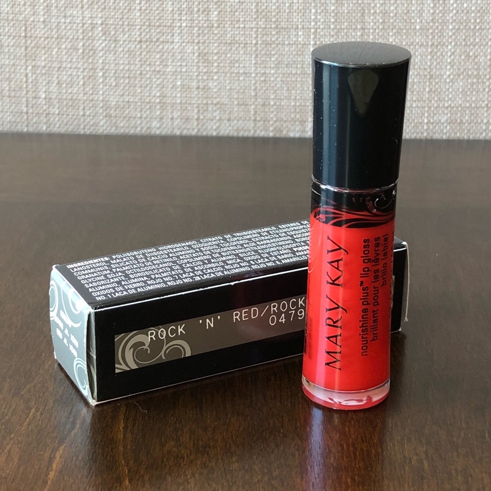 Mary Kay Rock ‘n Red Nourishine Plus Lip Gloss